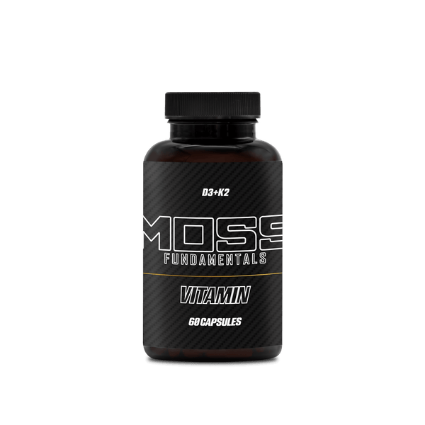 Vitamin D3 + K2 - 60 Capsules - Moss Fundamentals